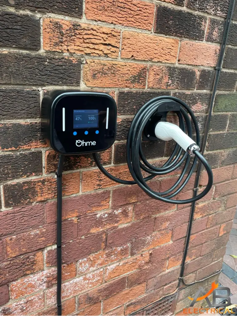 Ohme EV Charger installation Scunthorpe - AB Electrical